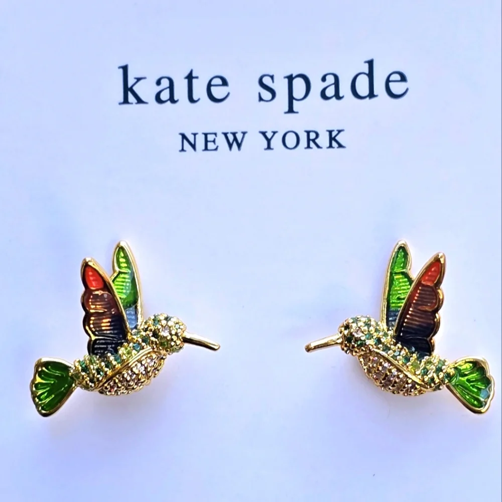 Kate Spade Dazzling Daisy Hummingbird Studs
